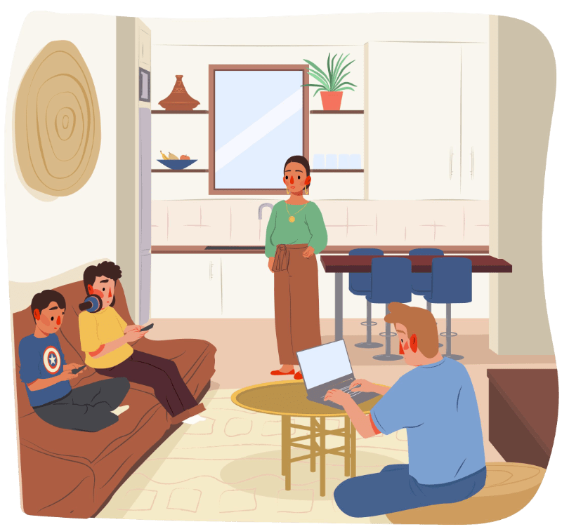 Iconographie nous contacter-FAMILY KRAFT OPAL ASSO